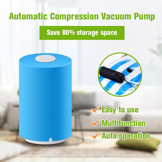 Portable Air Compression Vacuum Bags & Pump